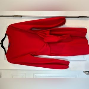 Red Wrap Dress